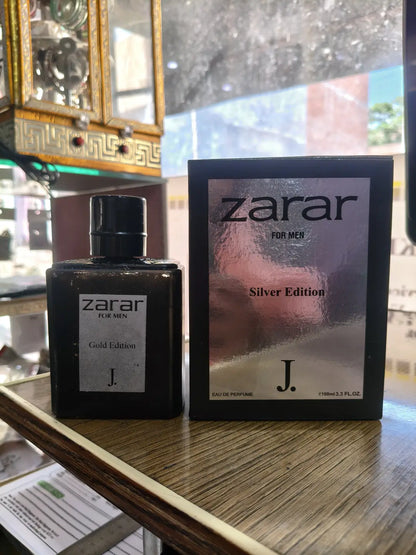 Zarar Silver Edition Perfume 100ML – 24 Hours Long Lasting