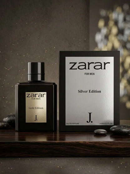 Zarar Silver Edition Perfume 100ML – 24 Hours Long Lasting
