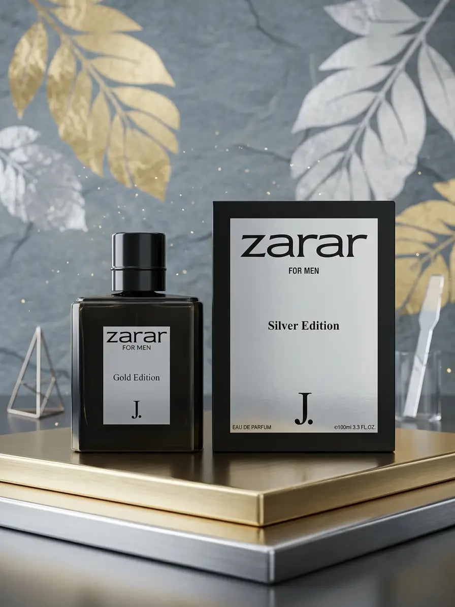 Zarar Silver Edition Perfume 100ML – 24 Hours Long Lasting