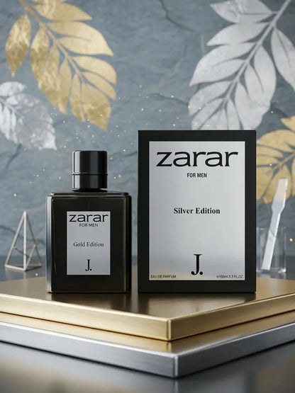 Zarar Silver Edition Perfume 100ML – 24 Hours Long Lasting