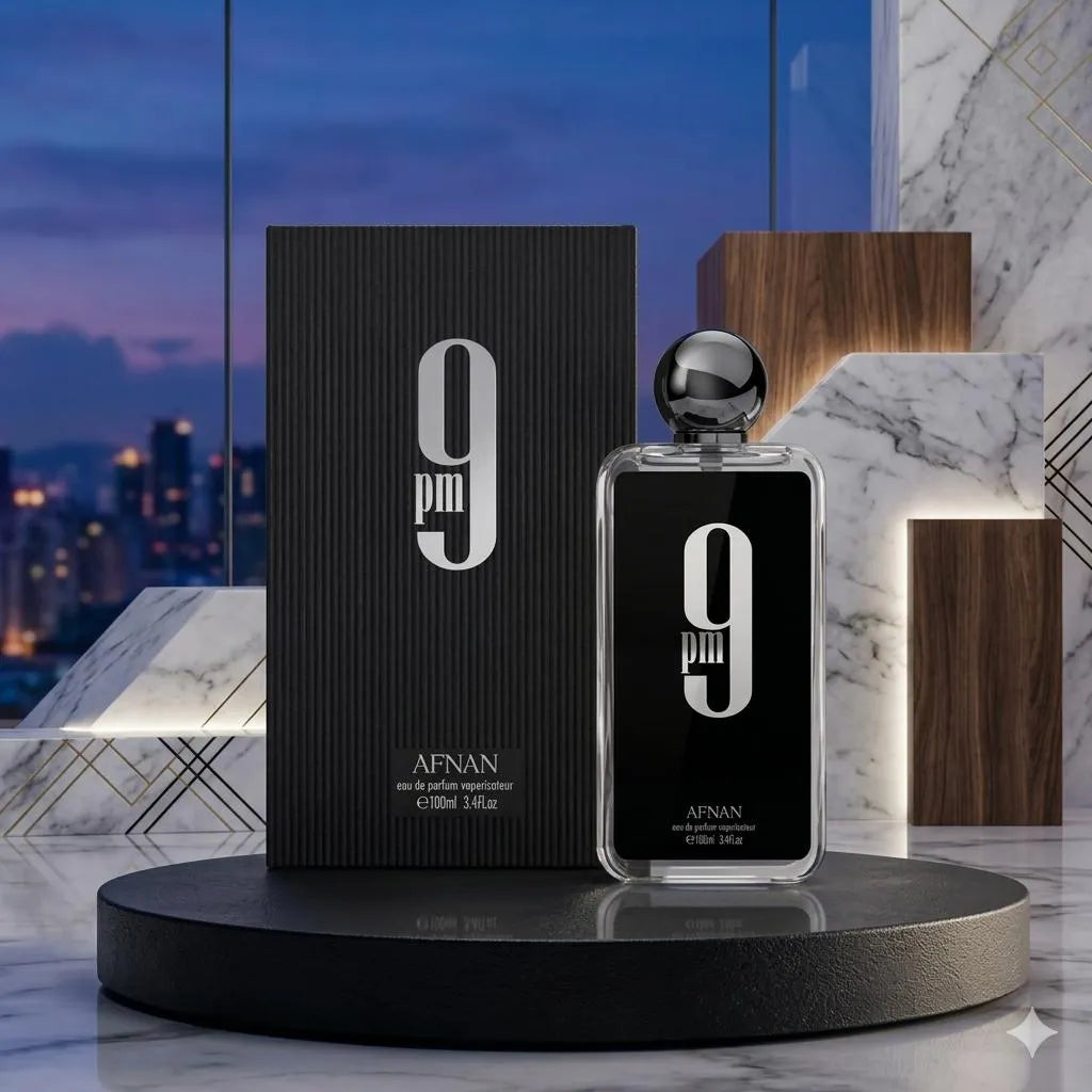 Armani 9 PM Black Perfume – 100ml | Long Lasting Men's Fragrance